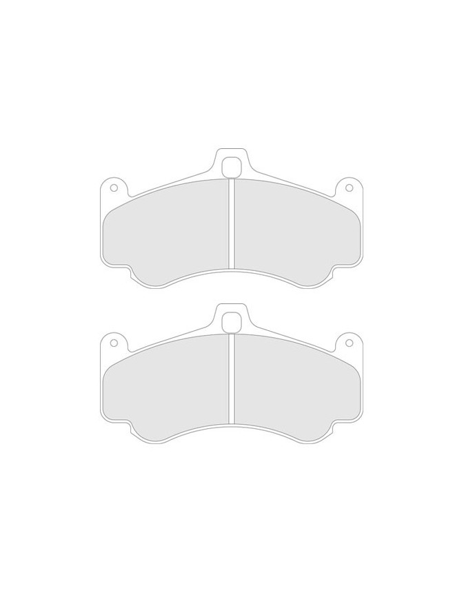 4075RC6 - Pastillas de freno CL Brakes RC6