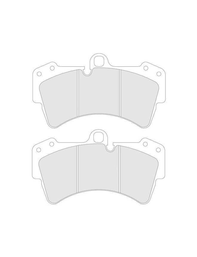 4081RC6 - Pastillas de freno CL Brakes RC6