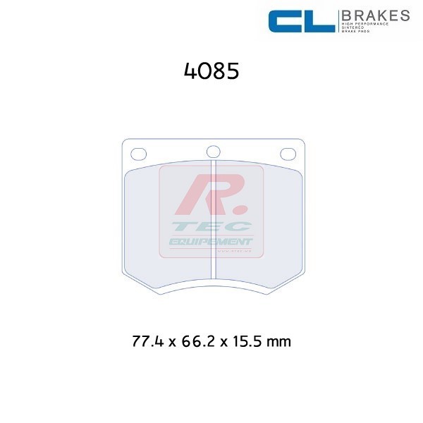 4085RC8R - Pastillas de freno CL Brakes RC8