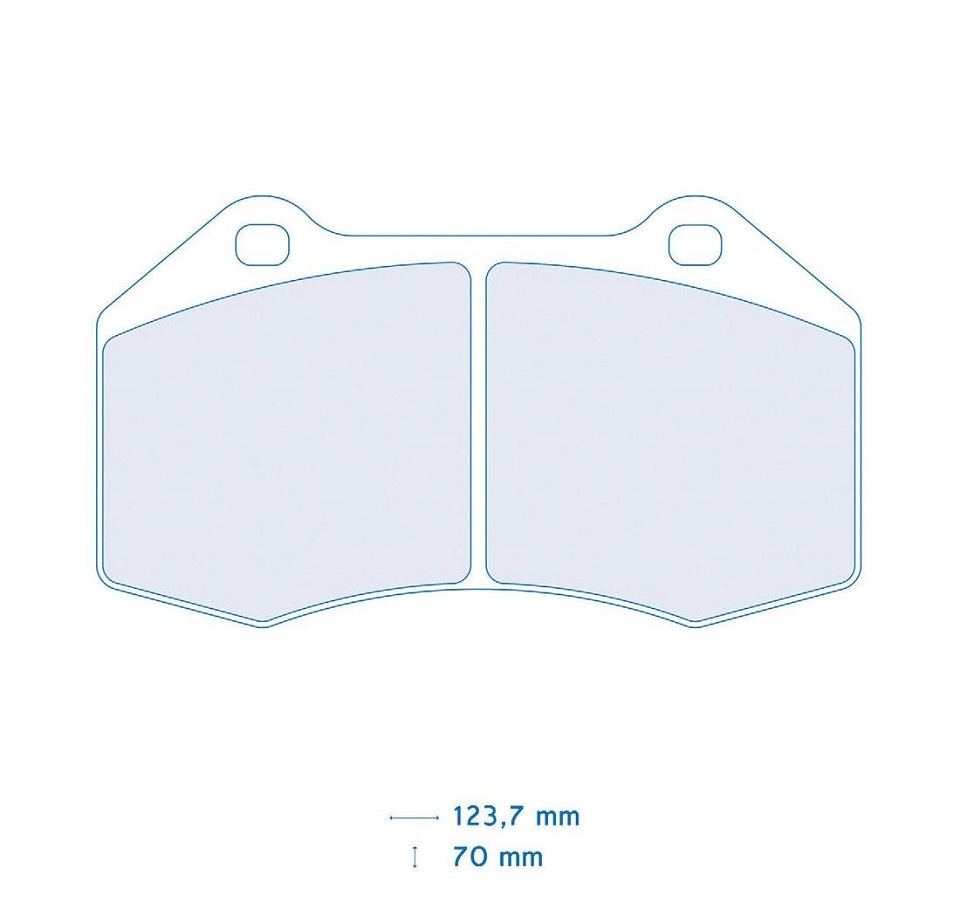 4098RC5 - Plaquettes CL brakes RC5