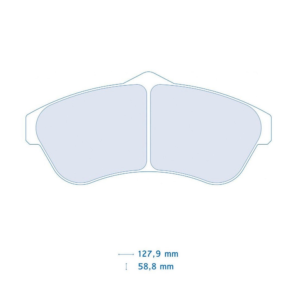 4099RC6 - CL brake pads RC6