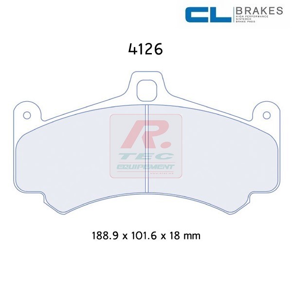 4126RC6E - Plaquettes CL brakes RC6E