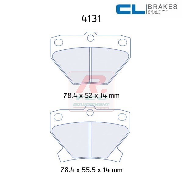 4131RC5 - CL Brakes remblokken RC5