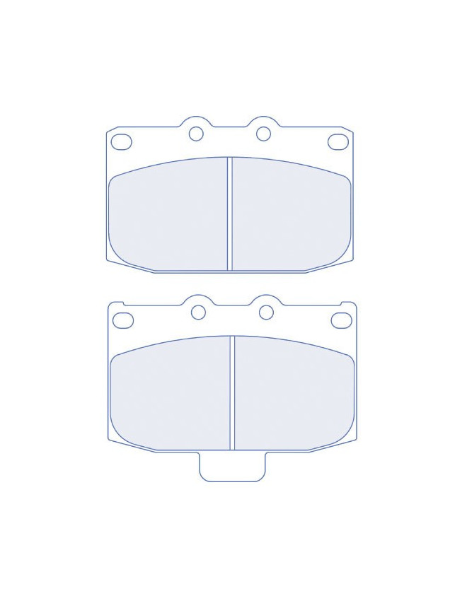 4136RC6 - Plaquettes CL brakes RC6