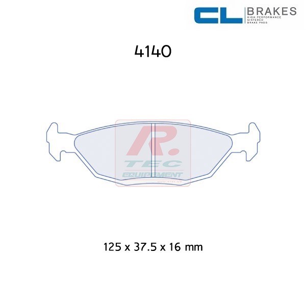 4140RC6E - Pastillas de freno CL Brakes RC6E