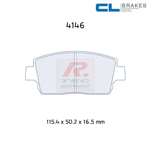 4146RC5 - Pastillas de freno CL Brakes RC5