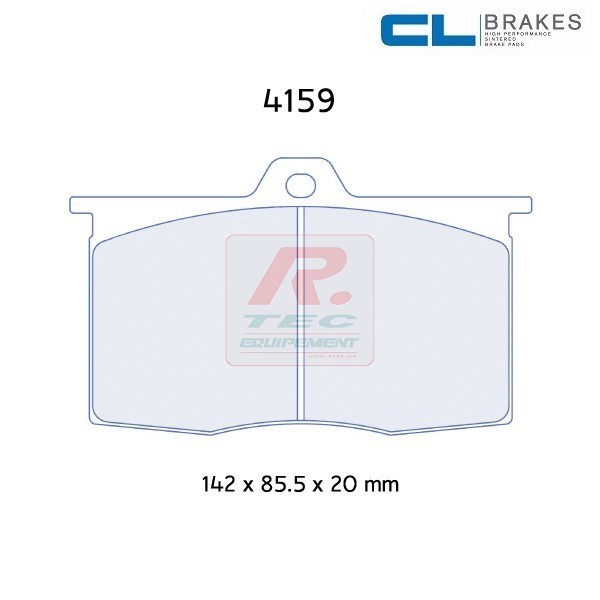 4159RC6 - CL brake pads RC6
