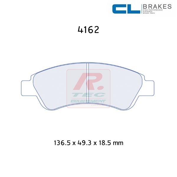 4162RC8 - Pastillas de freno CL Brakes RC8