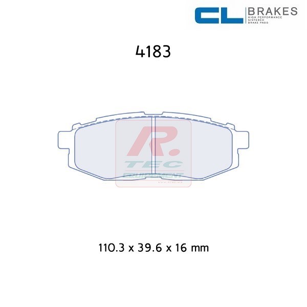 4183RC6 - Pastillas de freno CL Brakes RC6