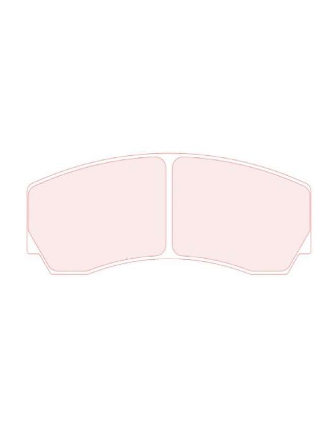 5004W46T17RC6 - CL brake pads RC6