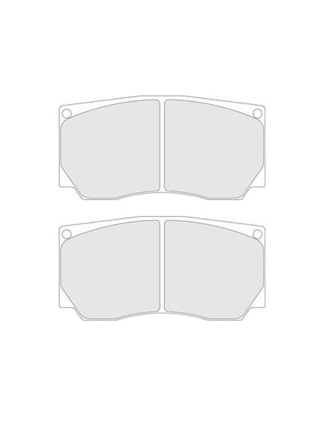 5011W61T17,5RC8 - CL brake pads RC8
