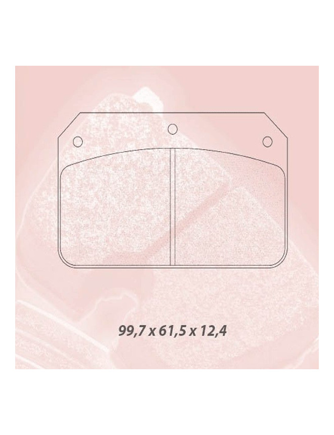 5025W46T12RC5 - CL brake pads RC5