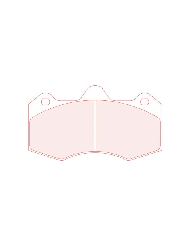 5043W57T17RC6 - Pastillas de freno CL Brakes RC6