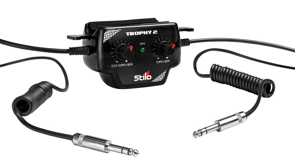 Stilo Trophy 2 Intercom. Individual volume controls & 9V power supply