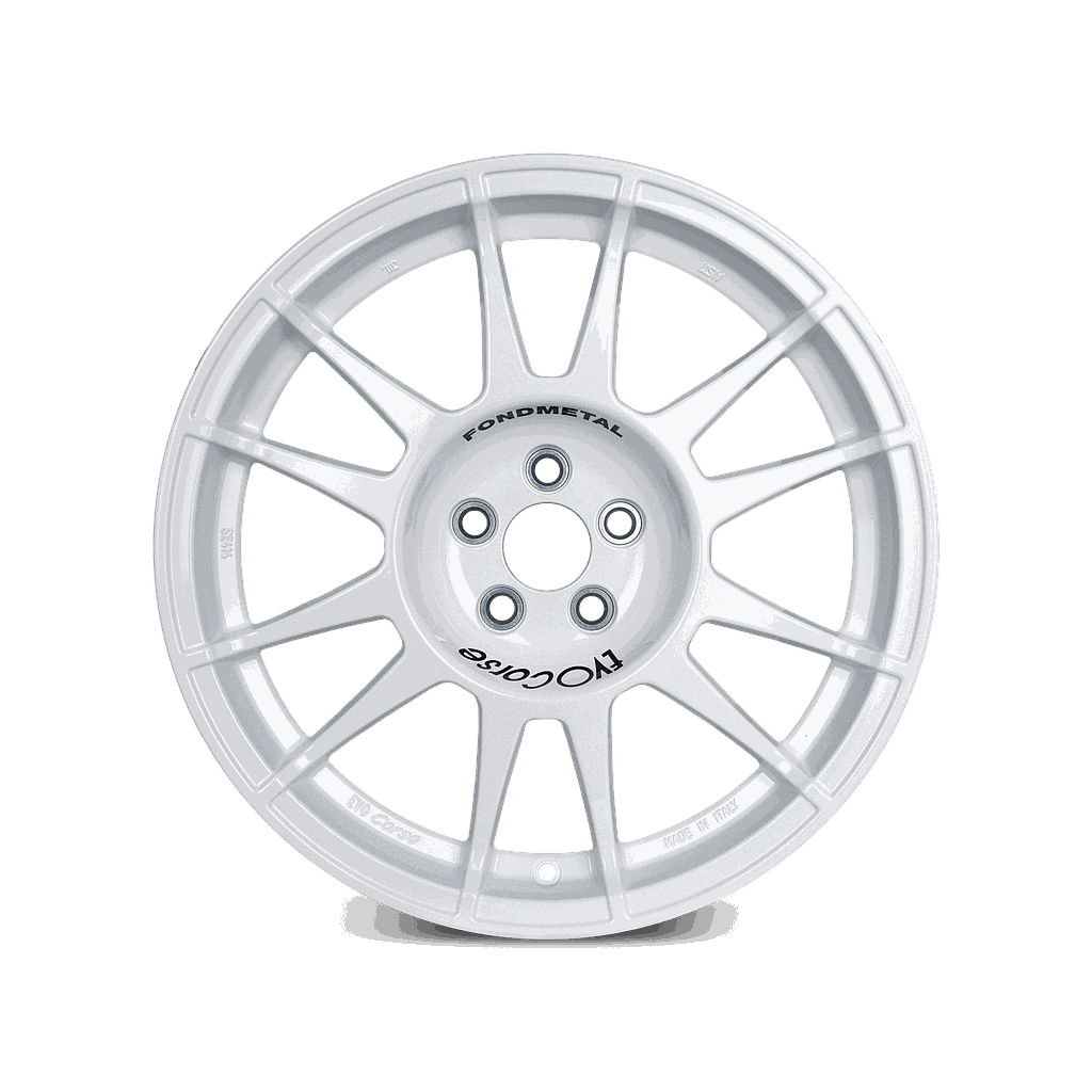 Llanta SanremoZero, 8x17, ET=0, PCD=5x108, CB=65.1, Blanco, Volvo Rally Cross
