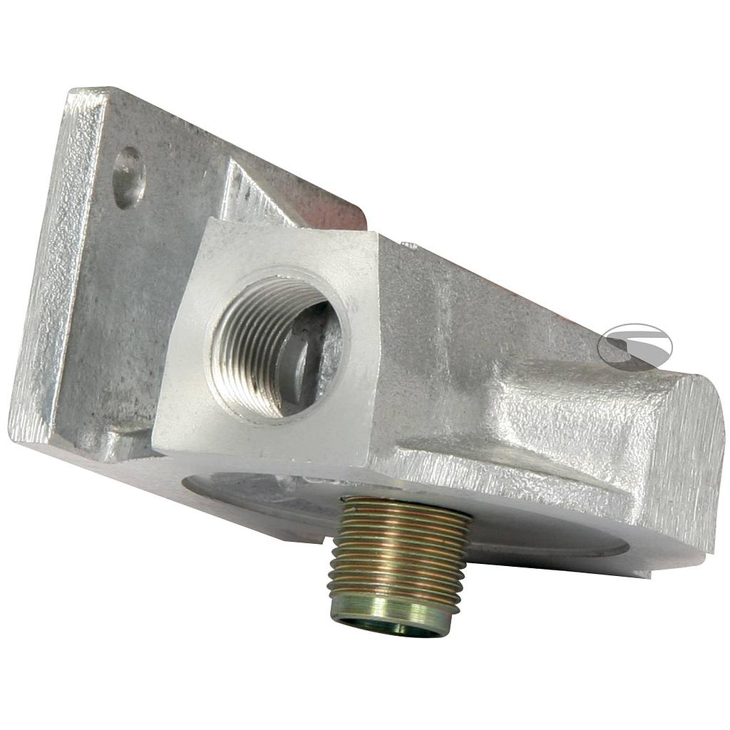 External oil filter support