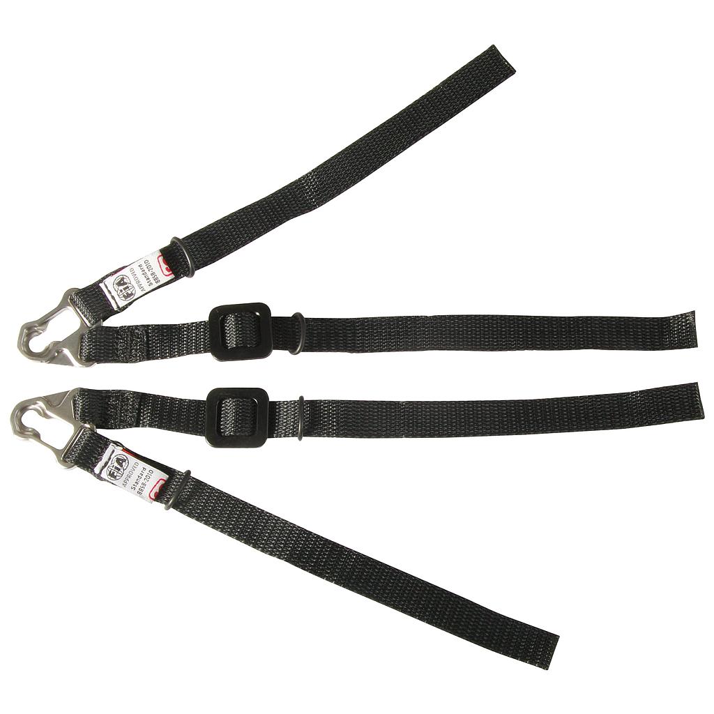 Simpson Hybrid replacement straps standard (HANS clips)