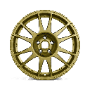 Alloy wheel SanremoCorse 18, 8x18 ET=40.6, PCD=5x122, CB=98, Gold, Peugeot 208 R5 / DS3R5