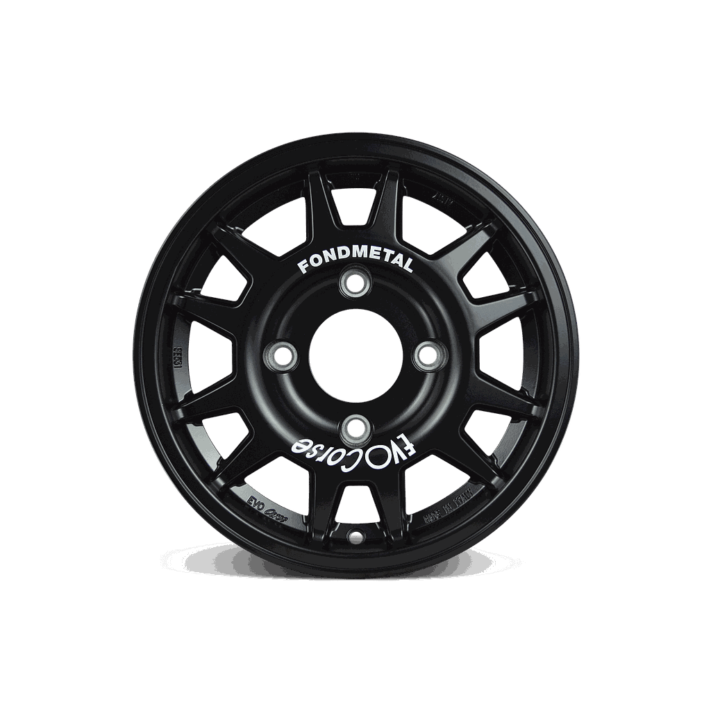Alloy wheel DakarZero Can-Am 7x14", ET 30, PCD 4x136, CB 85.1 - Mat black