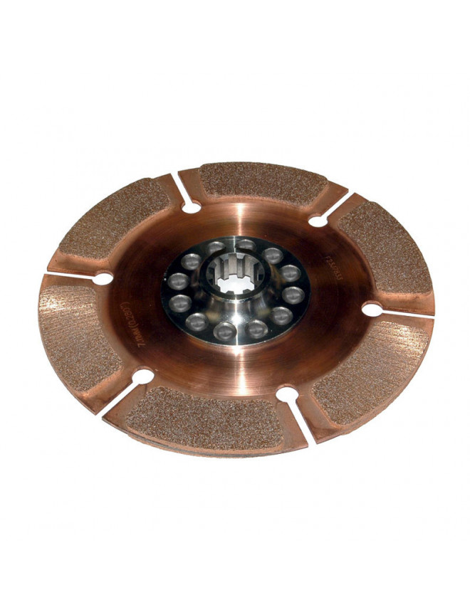 AP RACING Ø184 mm clutch disc - 1"1/16x26 - 6 pads - th. 7.11 mmmm