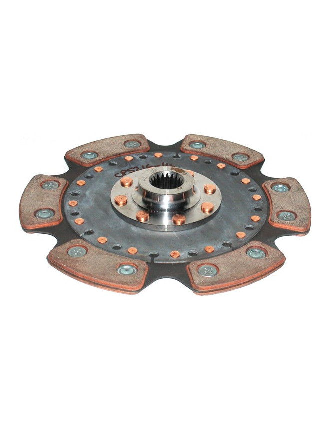 Disque d'embrayage AP RF Ø215 mm - 25.4 mm (1") X 23 - 6 patins - épaisseur 8.89 mm - MITSU