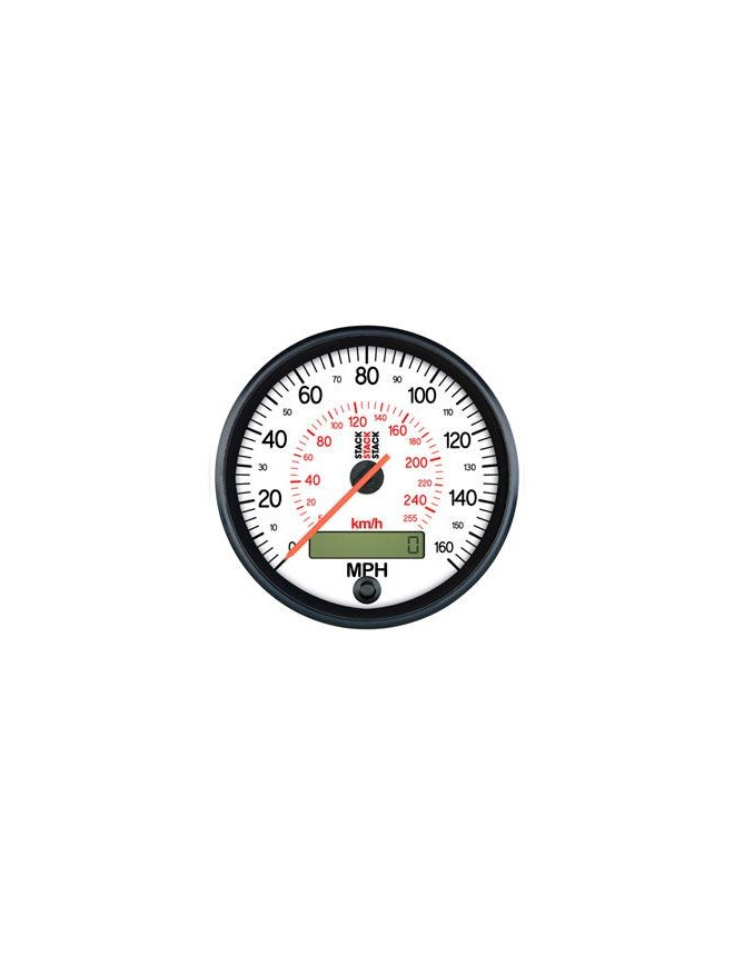 STACK Speedometer STACK 0-260km/h (White)