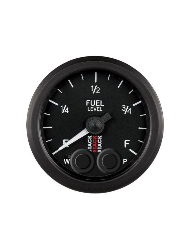 Manomètre de Niveau Carburant - Pro-Control - 0-280Ohm Progr - Ø 52mm - Noir