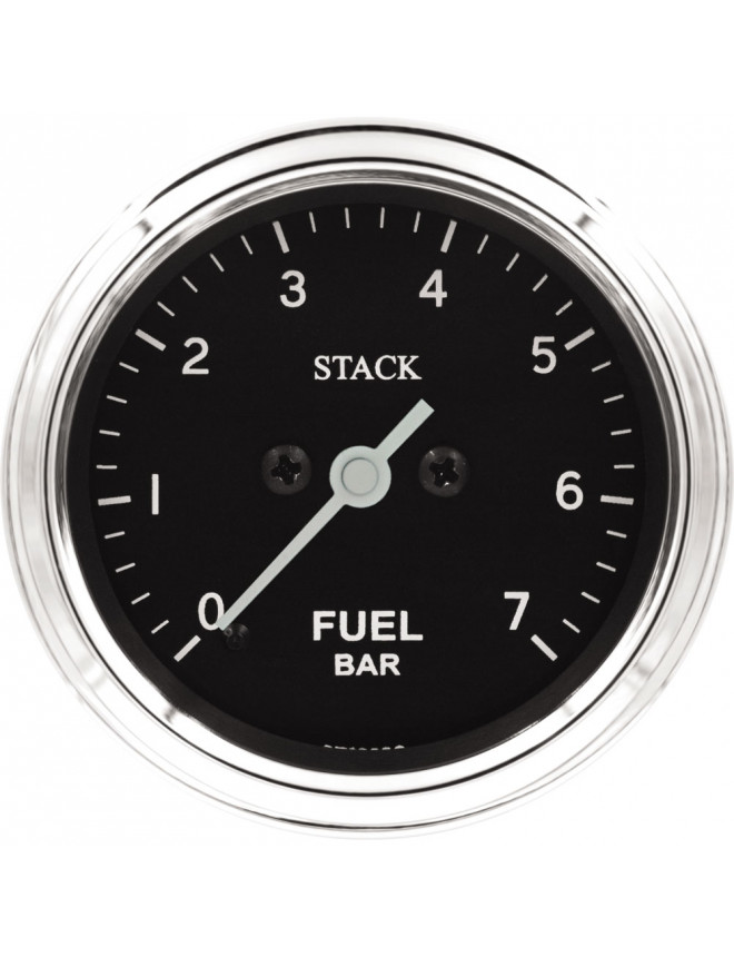 Manómetro STACK CLASSIC 52 para la presión de gasolina 0-7b eléctrico