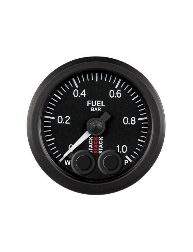 STACK Fuel Pressure Gauge 0-1 bar Pro Control STACK