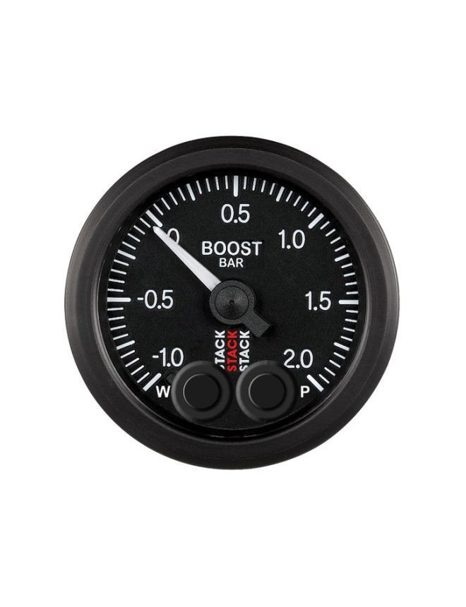 STACK Turbo Pressure gauge -1/+2 bar Pro Control STACK