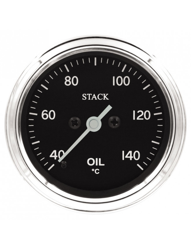 Manómetro STACK CLASSIC 52 para la temperatura de aceite 60-140°C 10x100