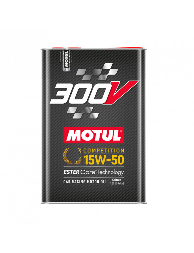 Huile Moteur Motul 300V 15W50 bidon de 5L