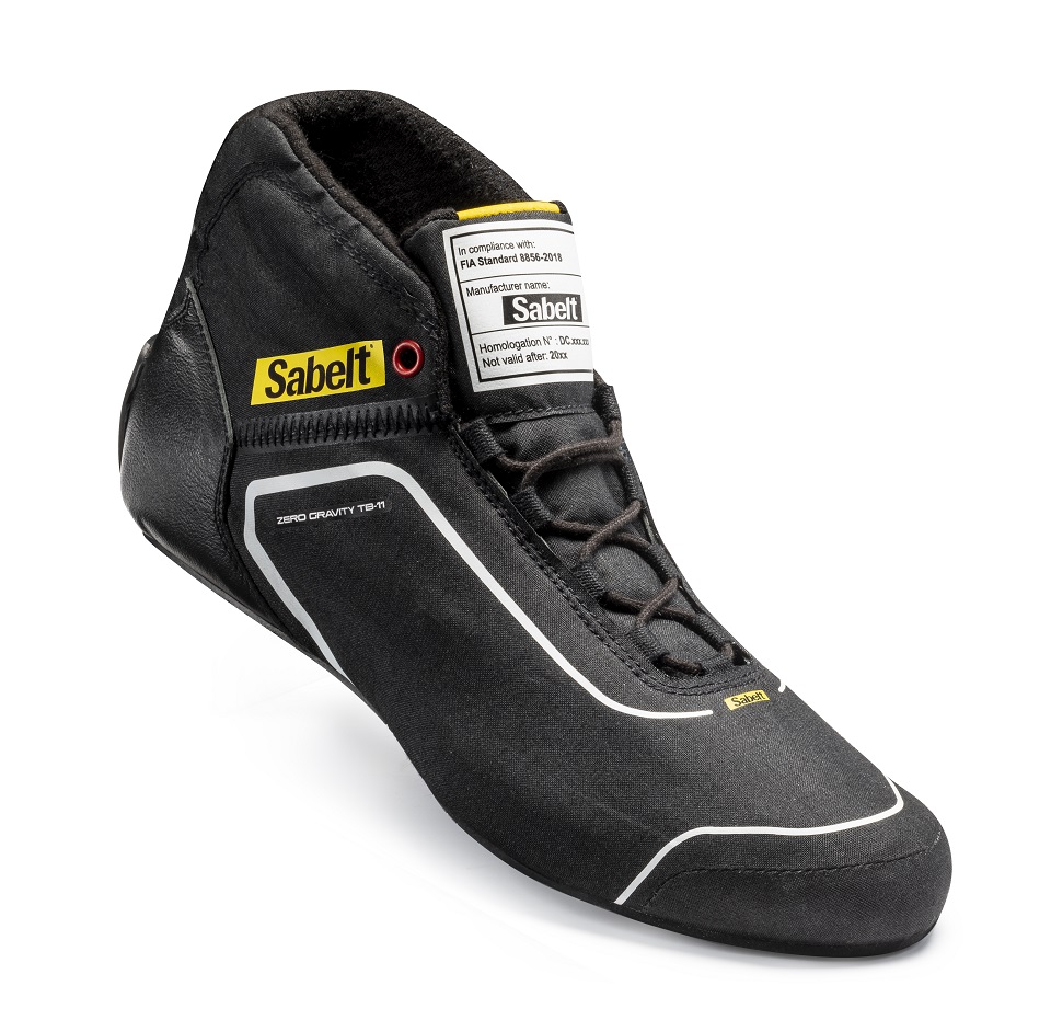 Sabelt Shoes 0 gravity TB11 - Black - FIA 8856-2018