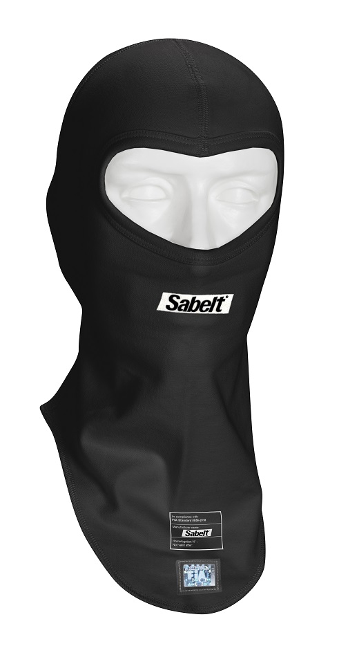 Cagoule ignifugée Sabelt UI200 - FIA 8856-2018 (Noire)