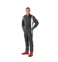 Combinaison GT2I Race FIA Noir/Rouge