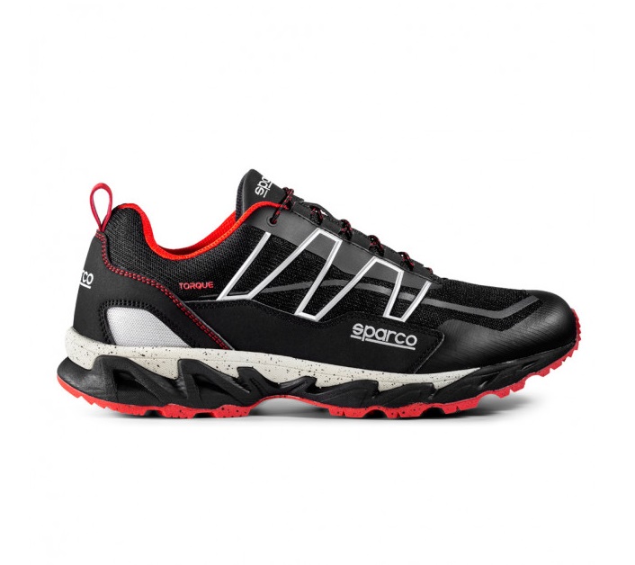 Sparco Torque 01 mechanic shoes Black/Red