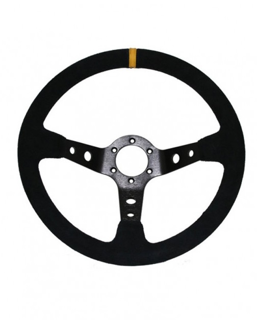 GT2i Race suede steering wheel - 90mm