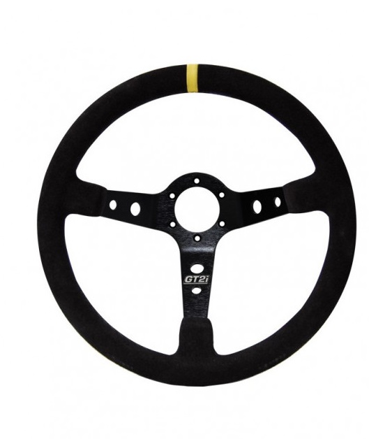 GT2i Race Leather Steering Wheel - 75mm