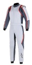 Combinaison Alpinestars GP Race V2 Blanc/Gris/Rouge