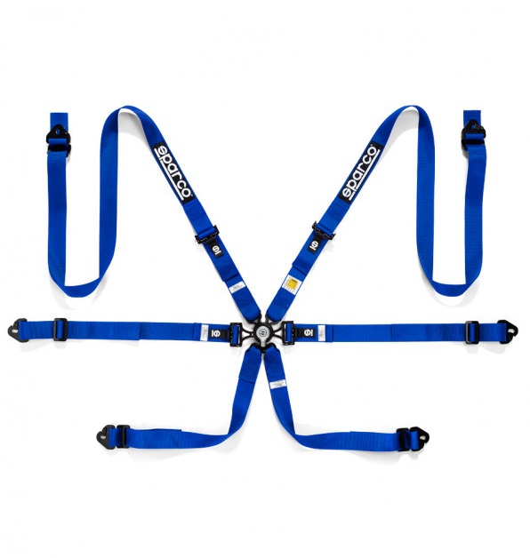 Sparco 6-point 2" harness FIA 8853-2016