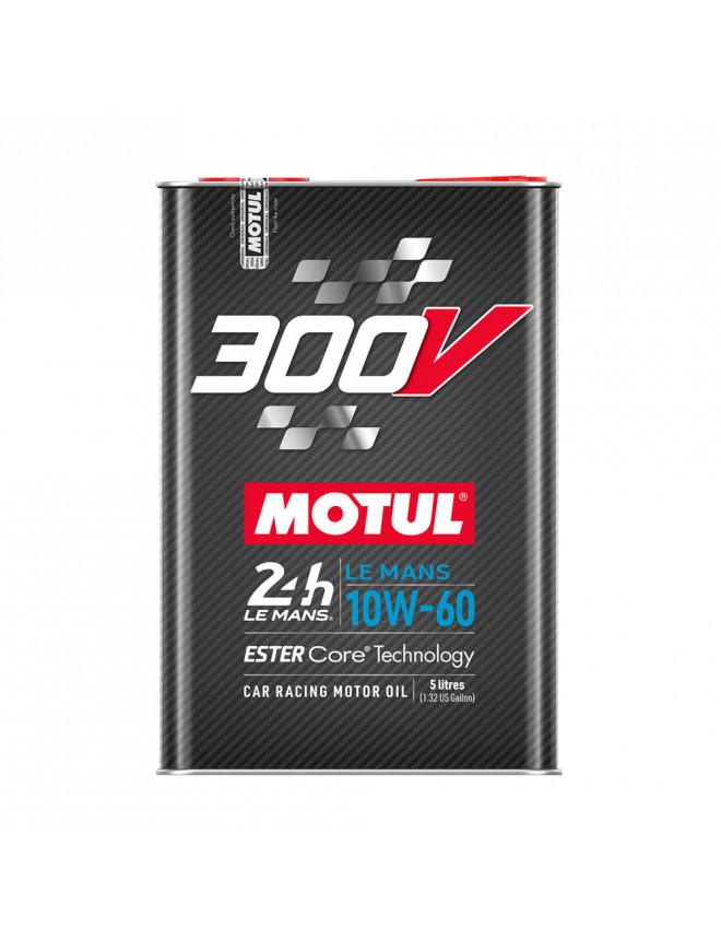 Aceite de motor Motul 300V Le Mans 10W60 5L