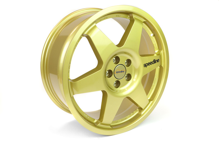Jante Speedline SL2013C, 8x18, ET=35, PCD=5x114.3, CB=56.1, Dorée, Yaris GR - Mitsu EVO