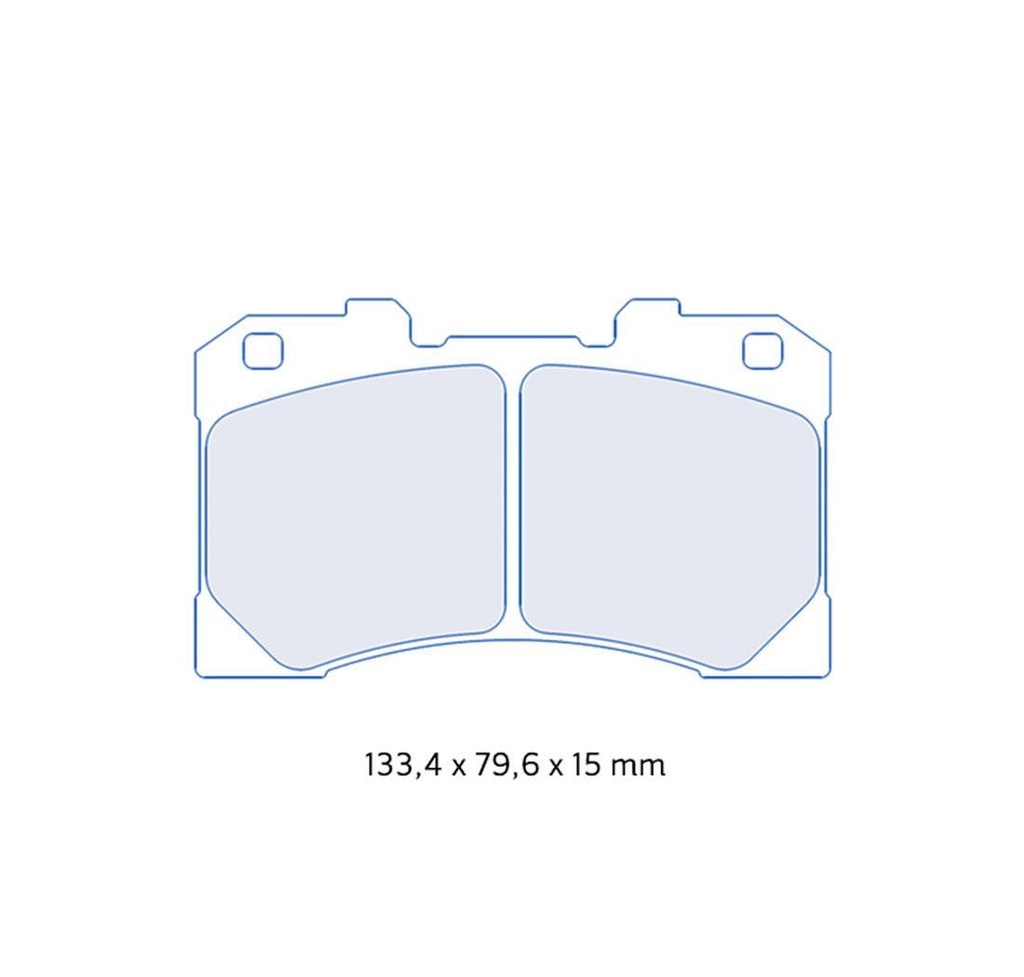 4216RC6 - CL Brakes remblokken RC6