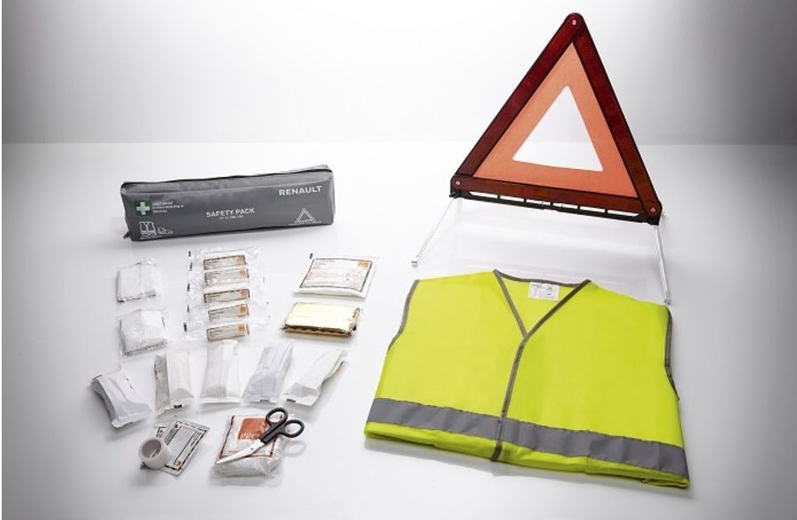KIT SECURITE (GILET, TRIANGLE, TROUSSE DE SECOURS)