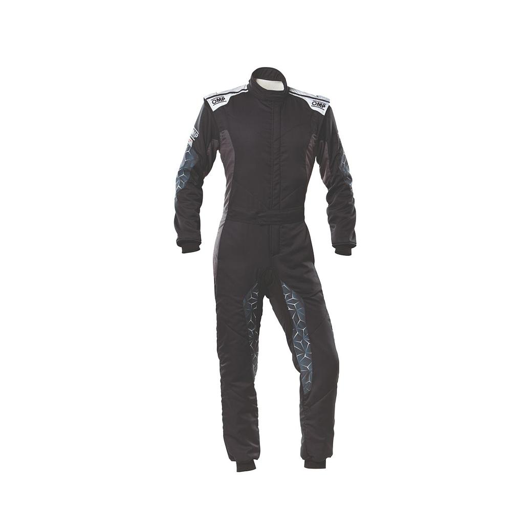 COMBINAISON TECNICA HYBRID FIA 8856-2018 - NOIR/ARGENT T50
