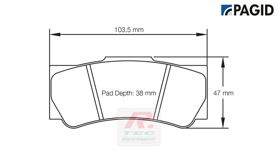 S8078 - Pagid brake pads RS42