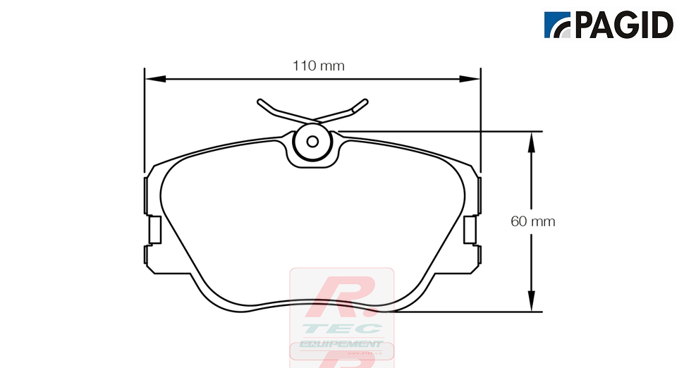S1190 - Pagid brake pads RSH29E
