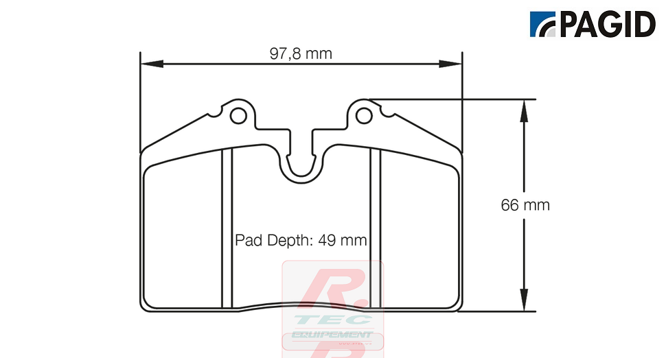S1203 - Pagid brake pads RSL29