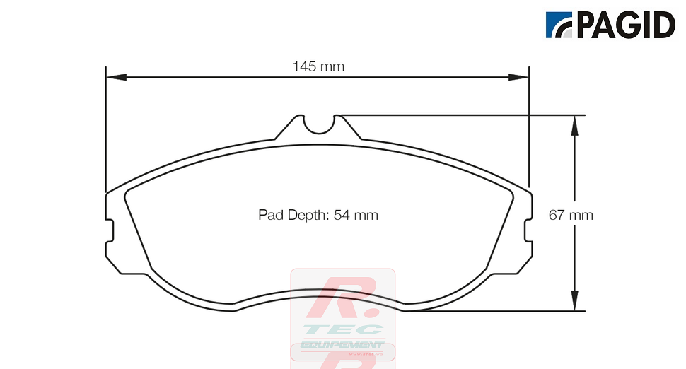 S1276 - Pagid brake pads RSL29