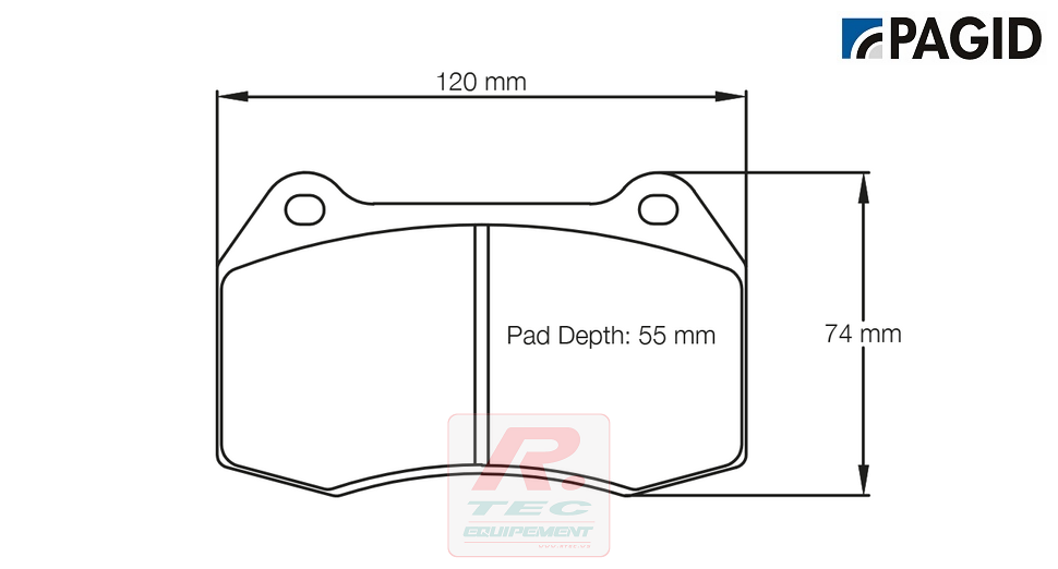 S1427 - Pagid brake pads RSL1